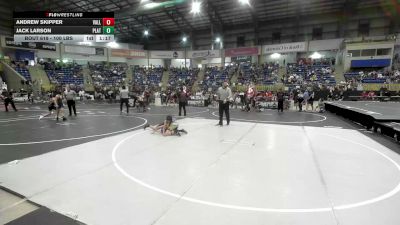 100 lbs Round Of 16 - Andrew Skipper, Valley Bad Boys vs Jack Larson, Platte Valley Junior Wrestling
