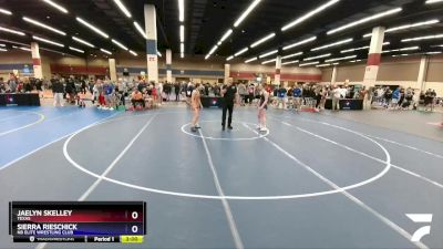 125 lbs Semifinal - Jaelyn Skelley, Texas vs Sierra Rieschick, NB Elite Wrestling Club