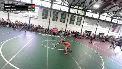 147-154 lbs Champ. Round 1 - Evan Pyles, Tornado Wrestling vs Samuel Dial, PSF Wrestling