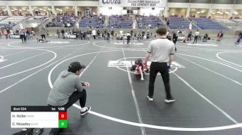 73 lbs Rr Rnd 3 - Hagen Roller, Borger Youth Wrestling vs Cree Moseley, Randall WC