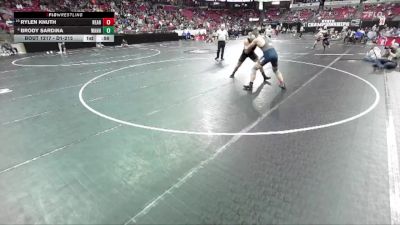 D1-215 lbs Cons. Round 1 - Rylen Knuth, Reedsburg Area vs Brody Sardina, West Allis Nathan Hale