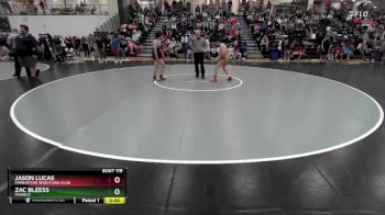 120 lbs Champ. Round 1 - Jason Lucas, Manhattan Wrestling Club vs Zac Bleess, MoWest