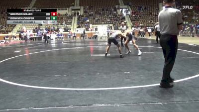 1A-4A 144 Champ. Round 2 - Donaven Cooper, Childersburg vs Grayson Miller, Orange Beach High School