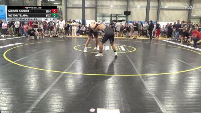 220 lbs Quarterfinal - Madox Decker, Brockport vs Victor Tejada, Westminster