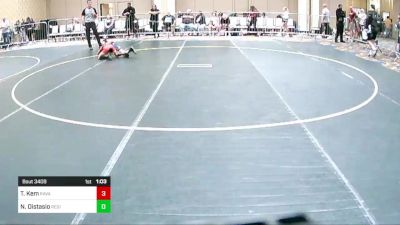 69 lbs Semifinal - Tayven Kem, Ravage vs Nico Distasio, Region Wr Ac