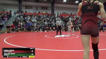 125 lbs Champ. Round 1 - Baylee Boyd, Grinnell vs Mara Smith, Fort Madison