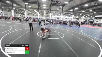 120 lbs Consi Of 16 #2 - Ryan Ponce Jr, Parker Invictus WC vs Christian Worley, Arizona Cross Training WC