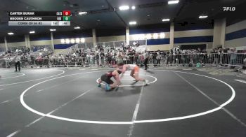 157 lbs Consi Of 64 #2 - Carter Burak, Cats WC vs Broden Cauthron, Red Dot WC