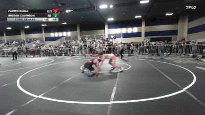 157 lbs Consi Of 64 #2 - Carter Burak, Cats WC vs Broden Cauthron, Red Dot WC