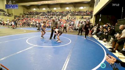 92-98 lbs Semifinal - Chance Baker, Morris Wrestling Association vs Noah Back, Verdigris Youth Wrestling