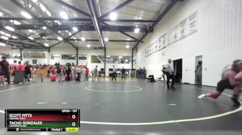 157 lbs 5th Place Match - Tacho Gonzales, Cornerstone vs Scott Fitts, Indiana Tech