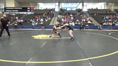 124 lbs 1st Place Match - Lorianna Piestewa, Colorado Mesa University vs Shelby Moore, McKendree University