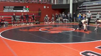 120 lbs 7th Place Match - Aiden Kiesey, Linn-Mar vs Caden Gotto, Western Dubuque