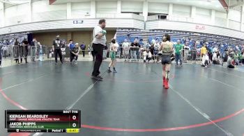 56 lbs Cons. Round 1 - Kiergan Beardsley, SWAT - Savage Wrestling Athletic Team vs Jakob Phipps, Yorktown Wrestling Club