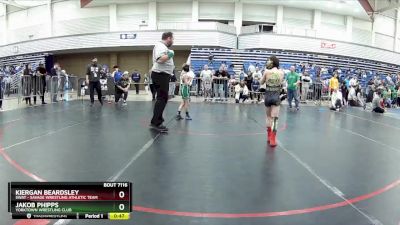 56 lbs Cons. Round 1 - Kiergan Beardsley, SWAT - Savage Wrestling Athletic Team vs Jakob Phipps, Yorktown Wrestling Club