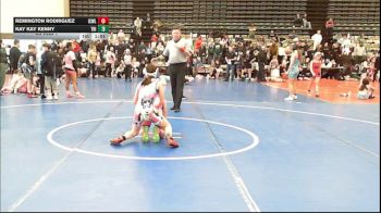 90 lbs Rr Rnd 1 - Remington Rodriguez, ICWL Lady Bruisers vs Kay Kay Kenny, Triumph Trained - Girls