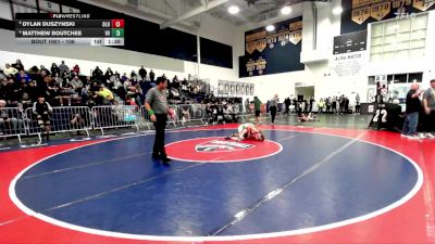 106 lbs Champ. Round 1 - Matthew Boutchee, Victor Valley vs Dylan Duszynski, Lutheran/Orange