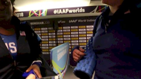 Jeneva Stevens And Daniella Hill Give Us The Rundown On World Indoor Shot Put