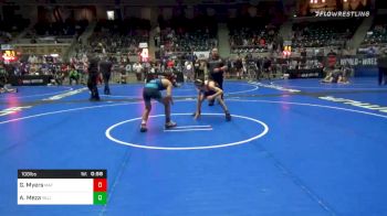 108 lbs Consolation - Gunnar Myers, Mat Assassins WC vs Adrian Meza, Valiant