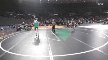 4A Boys 113 lbs Champ. Round 1 - Hank Roy, Pendleton Boys vs Colton Riesterer, Cascade Boys