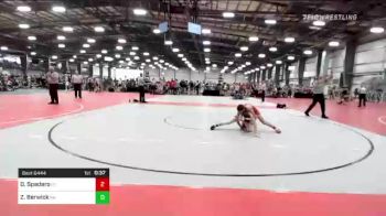 113 lbs Consi Of 16 #1 - Dominick Spadaro, CT vs Zachary Berwick, PA