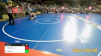 125 lbs Round Of 32 - Dylan Colleran, Big Game WC vs Mathius Garza, Inland Elite Wrestling Club