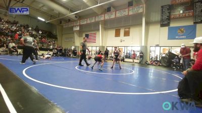 83 lbs Final - Kohen Martin, Claremore Wrestling Club vs Henry Hibdon, Barnsdall Youth Wrestling