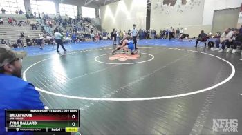 222 Boys Cons. Round 4 - Brian Ware, San Marcos vs Jyoji Ballard, Eastlake