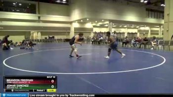 220 lbs Round 4 (10 Team) - Brandon Freeman, Terre Haute South (2) vs Jomar Sanchez, Brevard FCA