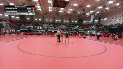 132 lbs Champ. Round 1 - Austin Reed, Pebble Hills vs Renzo Gann, Northwest Eaton