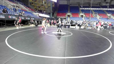 100 lbs Cons 32 #1 - Ian Maize, IA vs Exzander Borstelman, OH