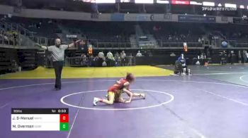 69 lbs Final - Jordyn Seely-Manuel, Waynesville Youth Wrestling Club vs Madyn Overman, Nebraska Wrestling Academy