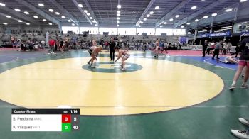 154 lbs Quarterfinal - Stephen Predajna, All American Wrestling Club vs Kj Vasquez, Team Shutt Bowman