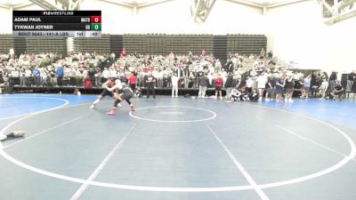 141-A lbs Consi Of 4 - Adam Paul, Matburn vs Tykwan Joyner, Dover Bandits