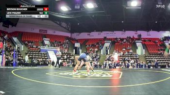 150 lbs Semifinals (8 Team) - Bryson Boucher, Lakewood HS vs Levi Frazer, Yale HS