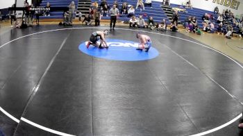 86-91 lbs Round 5 - Jameson Wachter, Butler/spartans vs Gunner Martin, Backbone