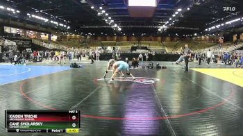 126 lbs Cons. Round 4 - Cane Smolarsky, Camden County vs Kaiden Triche, Archbishop Rummel