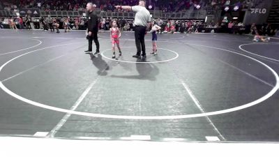 49.7-54.5 lbs 5th Place - Tatum Rubinstein, Wentzville Wrestling Federation vs Winifred Perry, Springdale Youth Wrestling Club