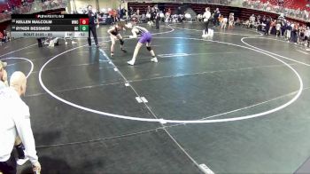 85 lbs Cons. Round 2 - Ryker Bessmer, Battle Creek vs Kellen Malcolm, Waverly Wrestling Club