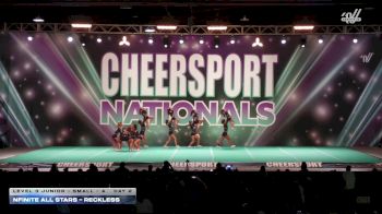 Nfinite Allstars - Reckless [2026 L3 Junior - Small - A Day 2] 2026 CHEERSPORT National All Star Cheerleading Championship