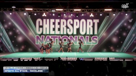 Nfinite Allstars - Reckless [2026 L3 Junior - Small - A Day 2] 2026 CHEERSPORT National All Star Cheerleading Championship