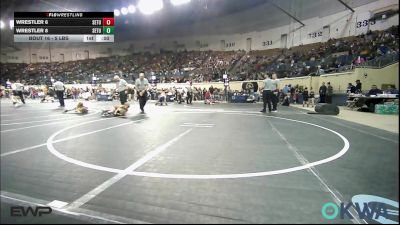 46 lbs Round Of 16 - Barrett Smith, Owasso Takedown Club vs Boomer Clinkenbeard, Comanche Takedown Club