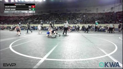 80 lbs Quarterfinal - Calin Kinder, Piedmont vs Ryker Wade, Viking Wrestling Club