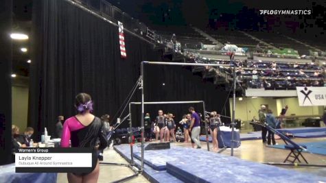 Layla Knepper - Women's Group, Dubuque All Around Gymnastics - 2021 Women's Xcel Region 4 Championships