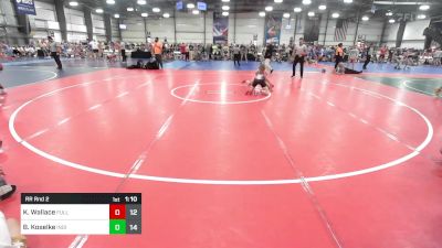 105 lbs Rr Rnd 2 - Kole Wallace, Full House Athletics vs Brody Koselke, Indiana Outlaws Gold