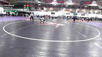 133 lbs Cons. Round 2 - Zeke Wheeler, Oklahoma Wesleyan vs Stanley Lal, Truett-McConnell (Ga.)