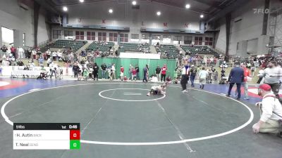 51 lbs Semifinal - Hunter Autin, Backyard Brawlers Wrestling Club vs Tayvien Neal, Dendy Trained Wrestling