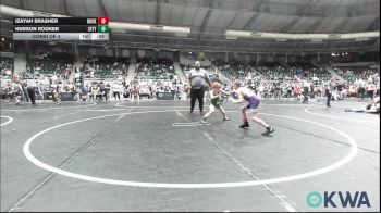 64 lbs Consi Of 4 - Izayah Brasher, Buck Pride Wrestling vs Hudson Rooker, Standfast