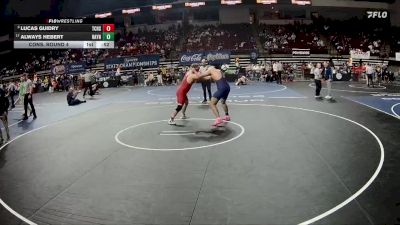 D 2 215 lbs Cons. Round 4 - Always Hebert, Rayne vs Lucas Guidry, Teurlings Catholic