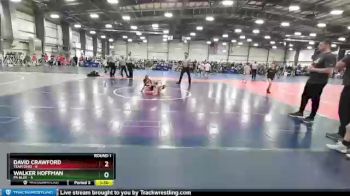 56 lbs Round 1 - David Crawford, Team Ohio vs Walker Hoffman, PA Blue